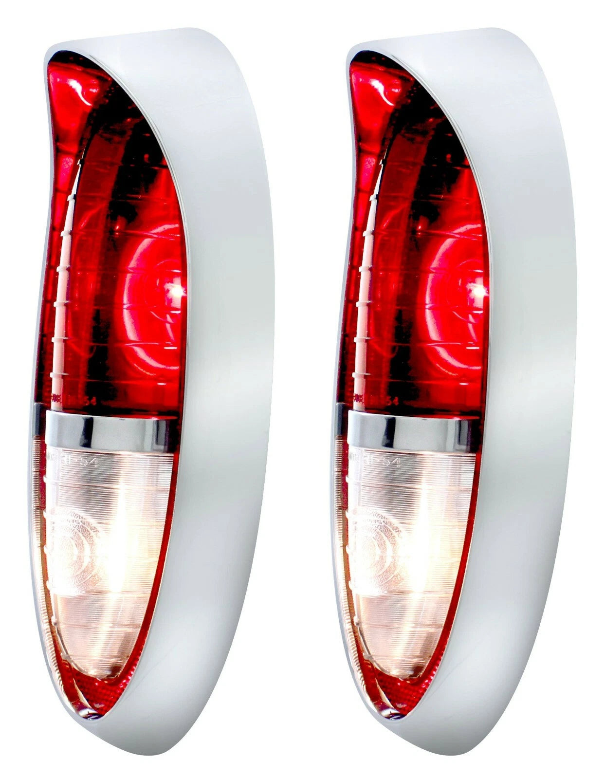 Tail Light Assembly Pair Left Right for 1954 Chevrolet Bel Air (1954–1954)