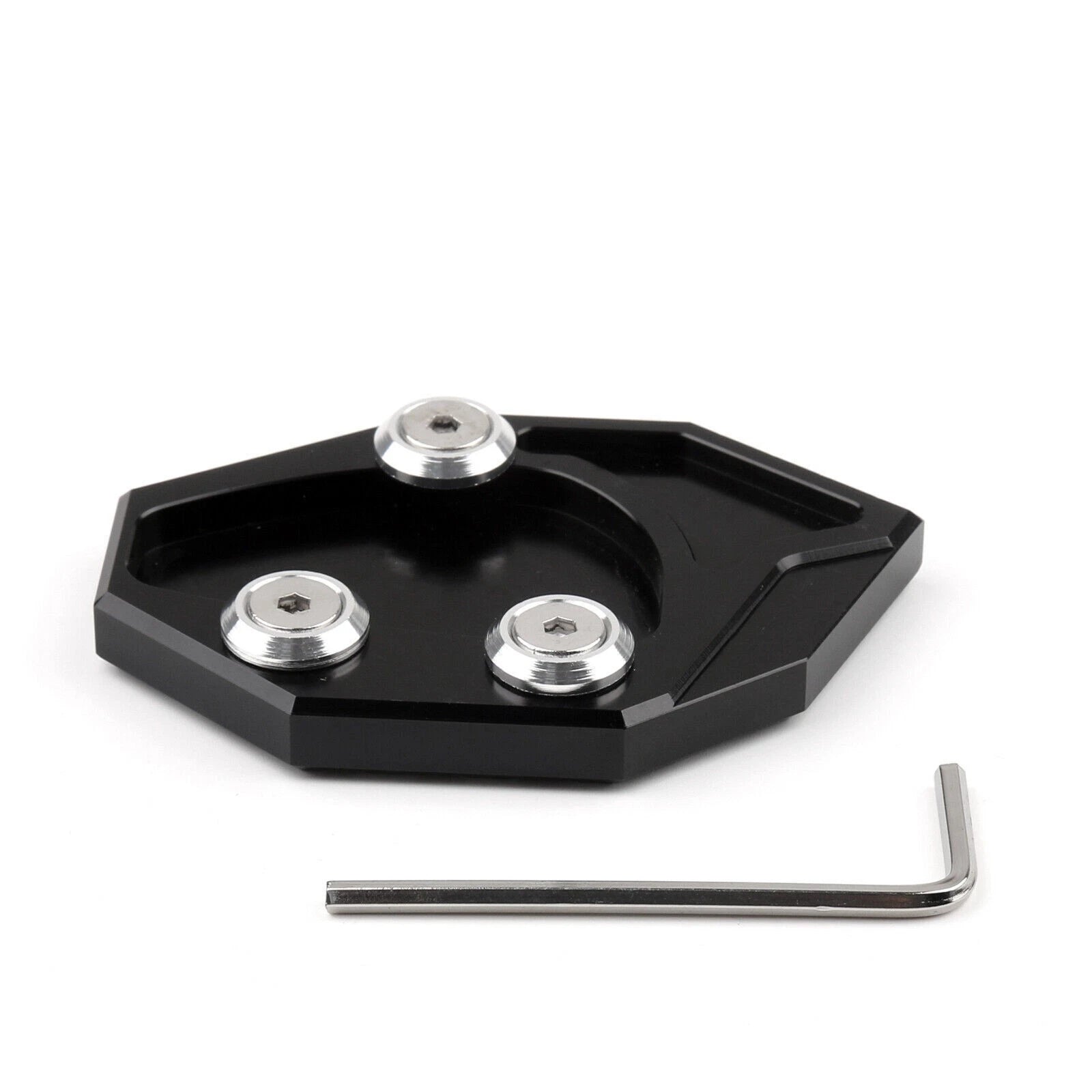 Kickstand Plate for Kawasaki ZX-14R/ZZR1400/GTR1400 (2007–2014) Black