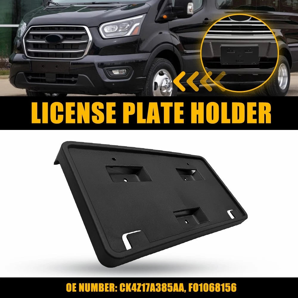 License Plate Bracket for Ford Transit-150/250/350 (2015–2019) Textured