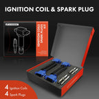 4x Ignition Coil & 4x Iridium Spark Plug Kits for Mazda CX-5 3 2013-2020