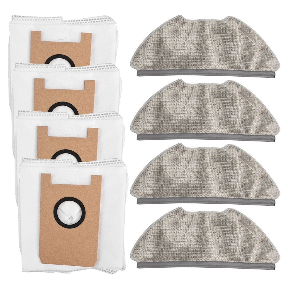 Mop Cloths with Dust Bags for AIRROBO Vacuums (2020–2023)