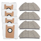 Mop Cloths with Dust Bags for AIRROBO Vacuums (2020–2023)