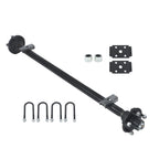 2000lbs Trailer Axle for 5 Lug Trailers (Heavy Duty, 4.5' Hub Face)