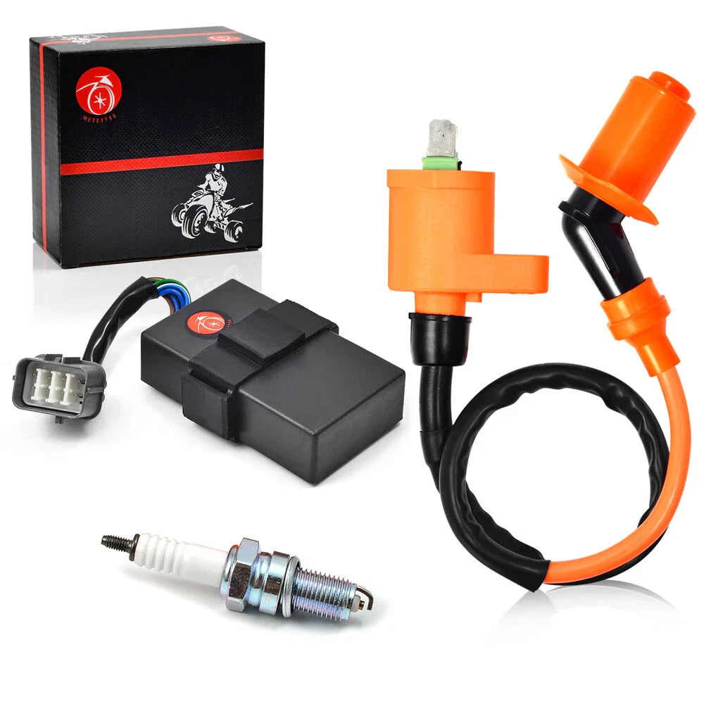 Ignition Coil CDI Spark Plug for Honda FourTrax TRX300FW (1998–2000)