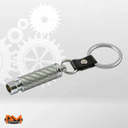 Carbon Fiber Catback Exhaust Keychain for Universal Use (Keyring)