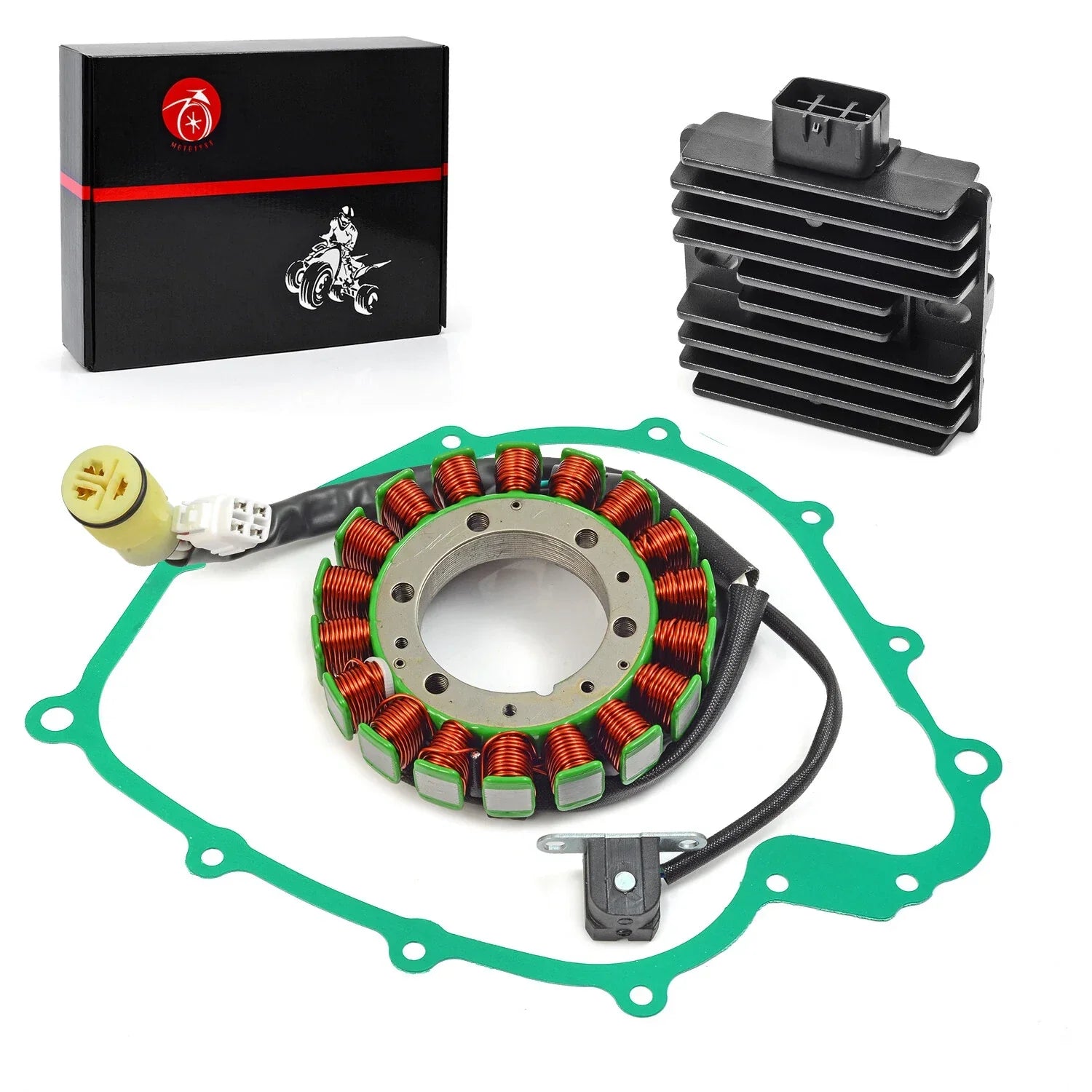 Generator Stator Regulator Rectifier Gasket for Yamaha YXR Rhino (2004–2007)