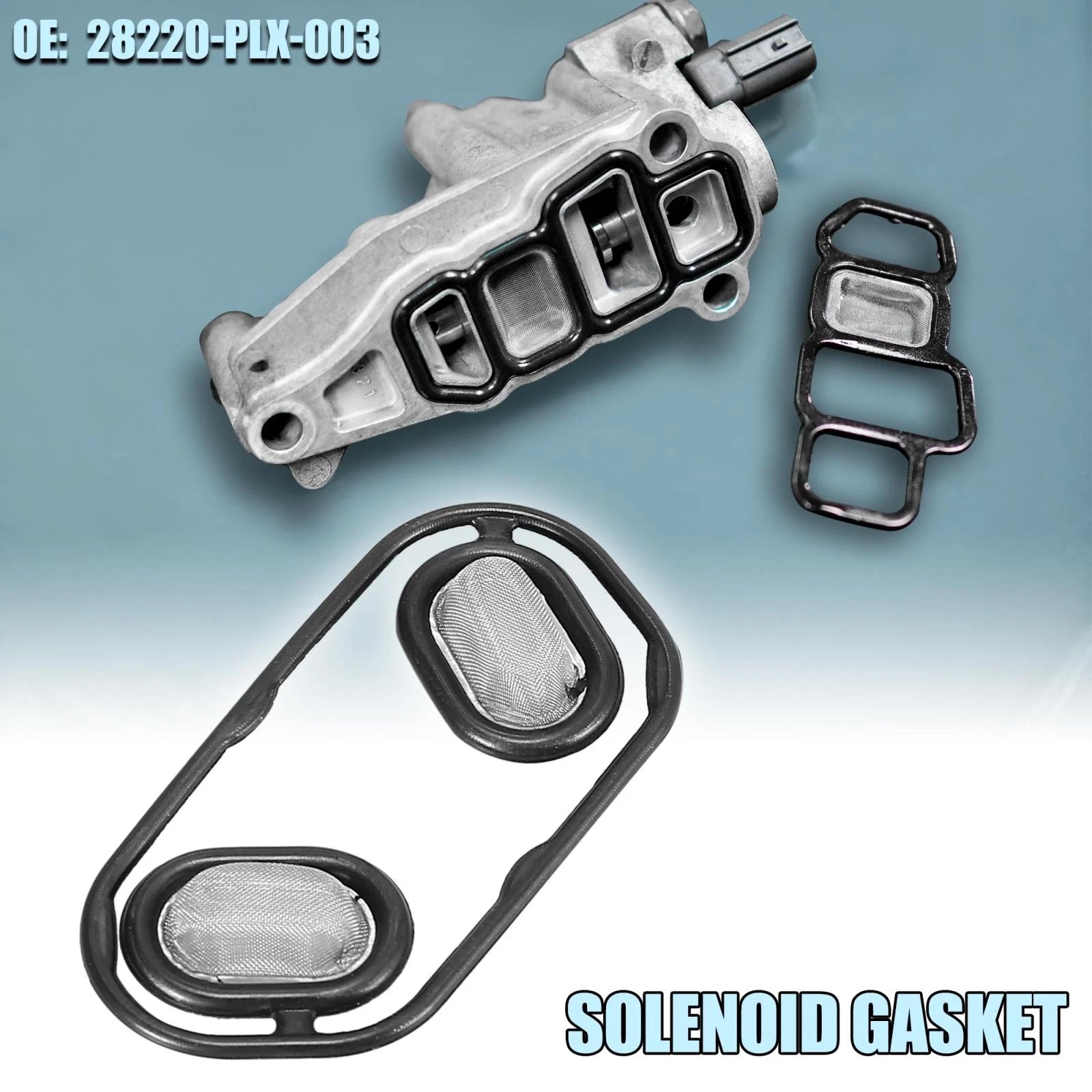Spool Valve Filter Solenoid Gasket for Honda Civic (2001–2005) 28220-PLX-003