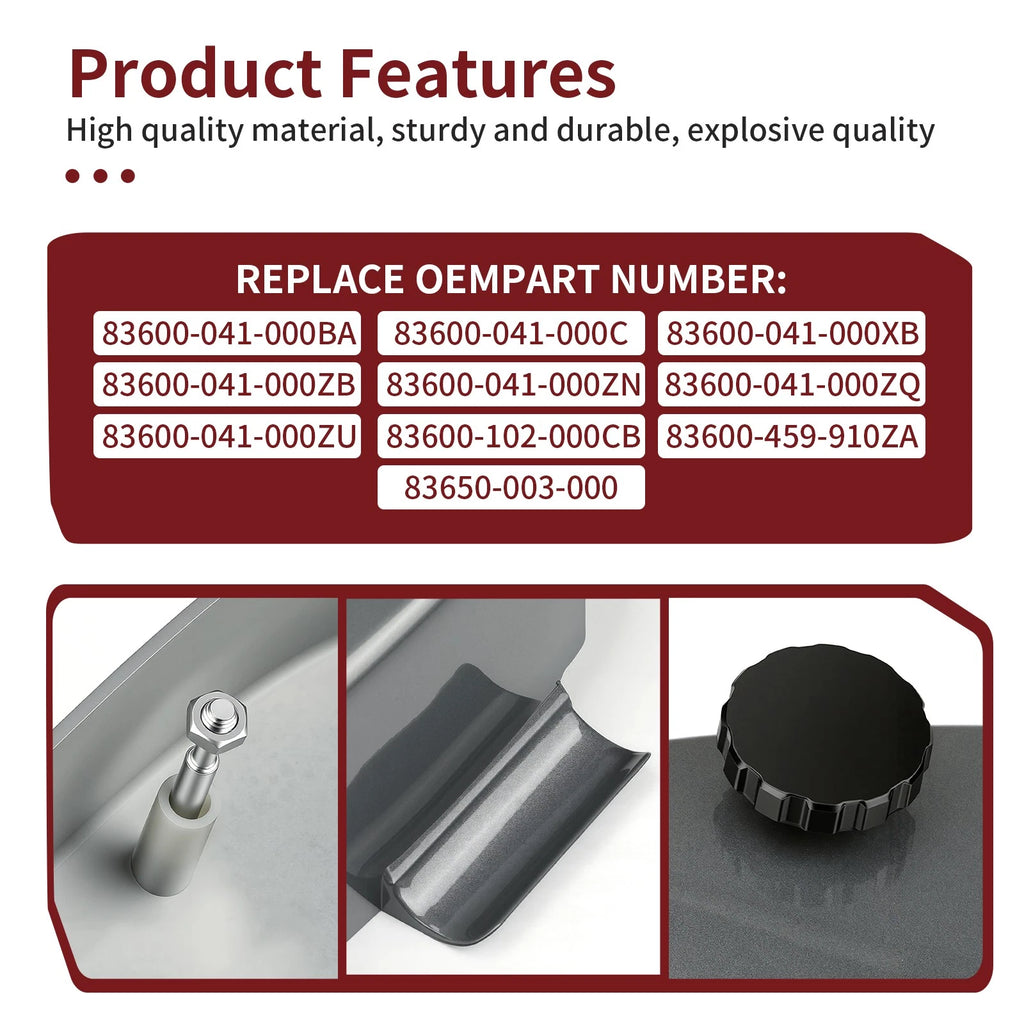 Right Side Battery Box Frame Cover with Latch Knob for Honda Trail 55 (1963)