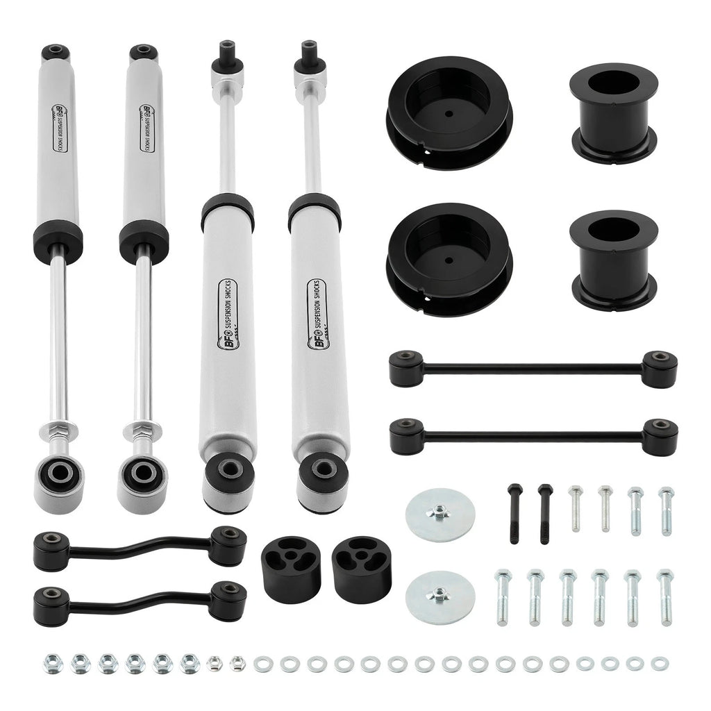 3.5 Inch Lift Kit with Shocks for Jeep Gladiator JT (2020–2022)