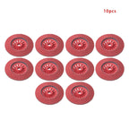 10 Pack Ceramic Grain Flap Sanding Discs 4.5" x 7/8" 80 Grit for Automotive