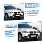 Front Hood Bumper Grille Grill 1 Pair for BMW X5 X6