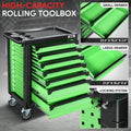 7 Drawer Portable Tool Cabinet with Locking System for Universal Use