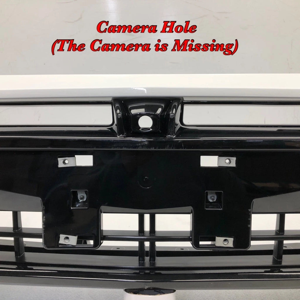 Front Bumper for Cadillac VISTIQ (2026) - 6 Sensor Holes, White