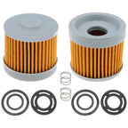 2X Fuel Pump Filter Assembly for Mercruiser 3.0 4 Cyl (35-803897Q1, 35-8M0046752)