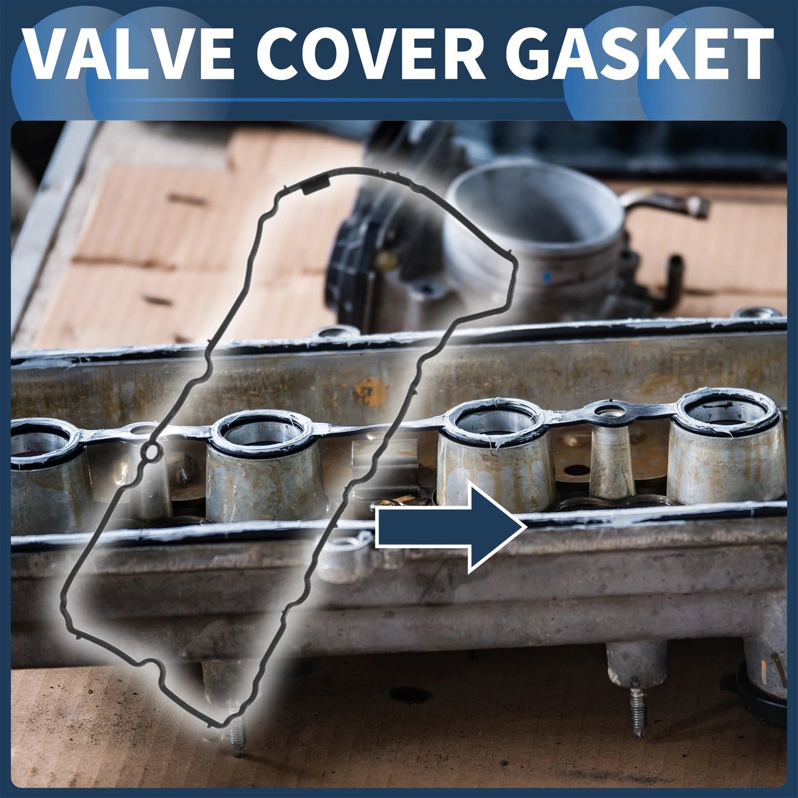Valve Cover Gasket No. 11128583292 for BMW 1 Series (F20) (2015–2019)