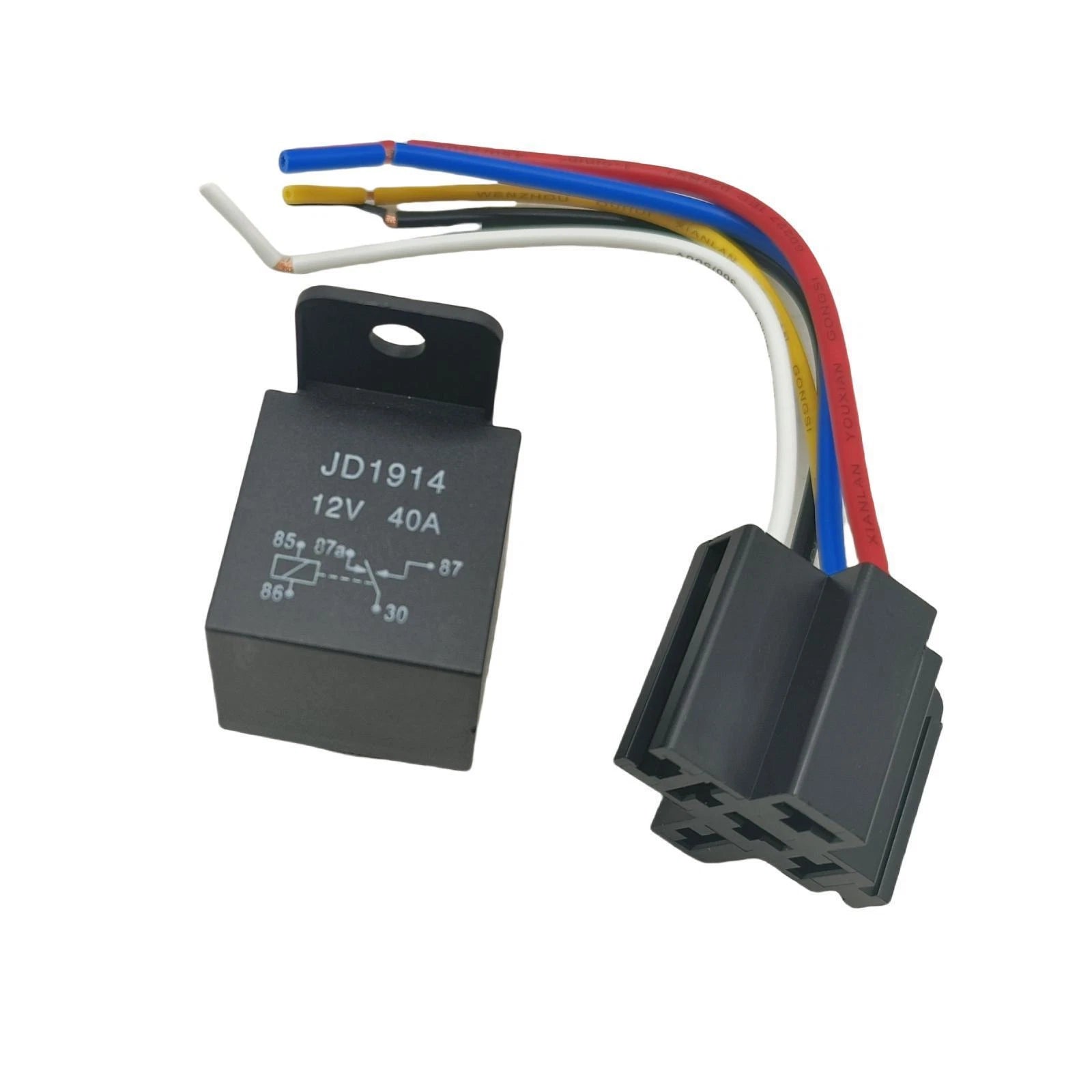Trim Tilt Motor Relay w/Connector 12 Volt for Volvo Penta (876039-9, 876040-7)