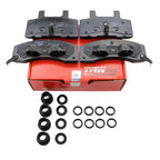 Set of 4 TRW Pro TRH0370 Low-Metallic Brake Pads for Chevrolet Dodge GMC