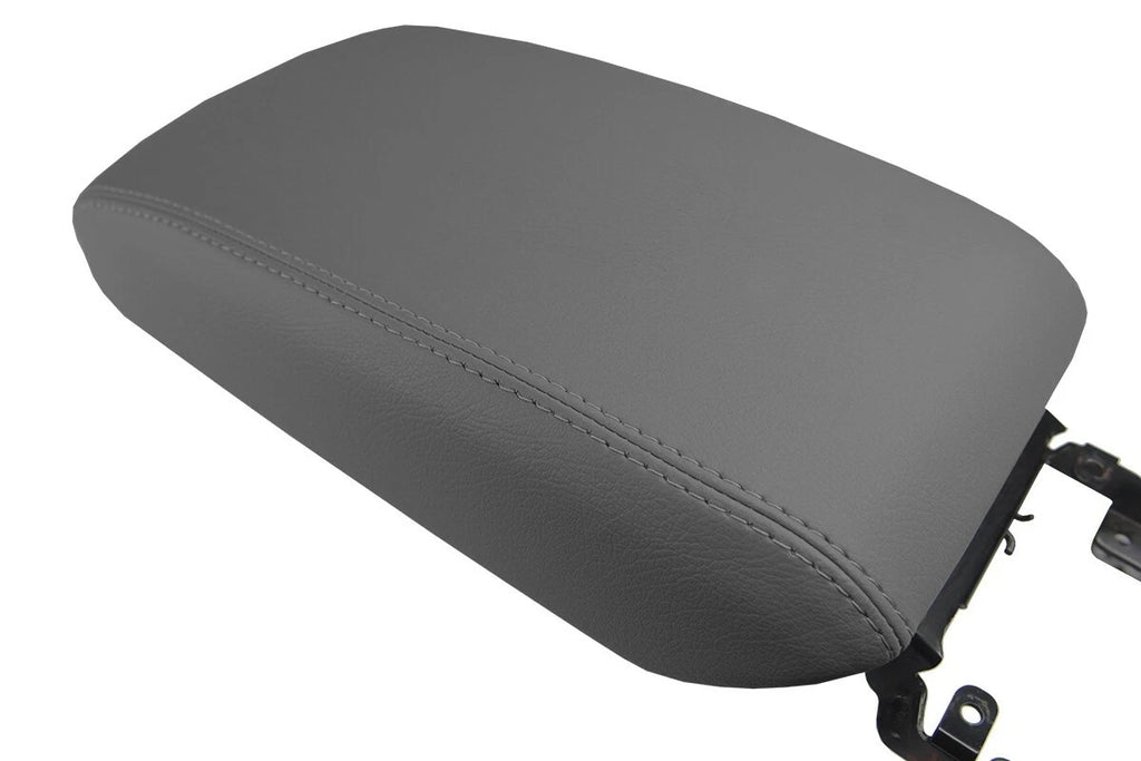 Leather Console Lid Pull Over Cover for Toyota Camry (2002–2006) Gray