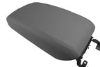 Leather Console Lid Pull Over Cover for Toyota Camry (2002–2006) Gray