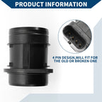 Mass Air Flow Sensor Assembly No.04L906461D for Audi A1 A3 A4 A5 A7 Q2 (2010–2023)
