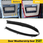Set of 2 Rear Door Lower Weatherstrip Seal for Ford Super Duty (1999–2016)