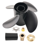 14x19 4-Blade Boat Propeller for Mercury 135-300HP (48-8M0084495, 15 Spline RH)