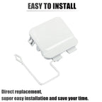 Tow Hook Cover for BMW 7 Sedan F01 F02 (2009–2015) White Gray