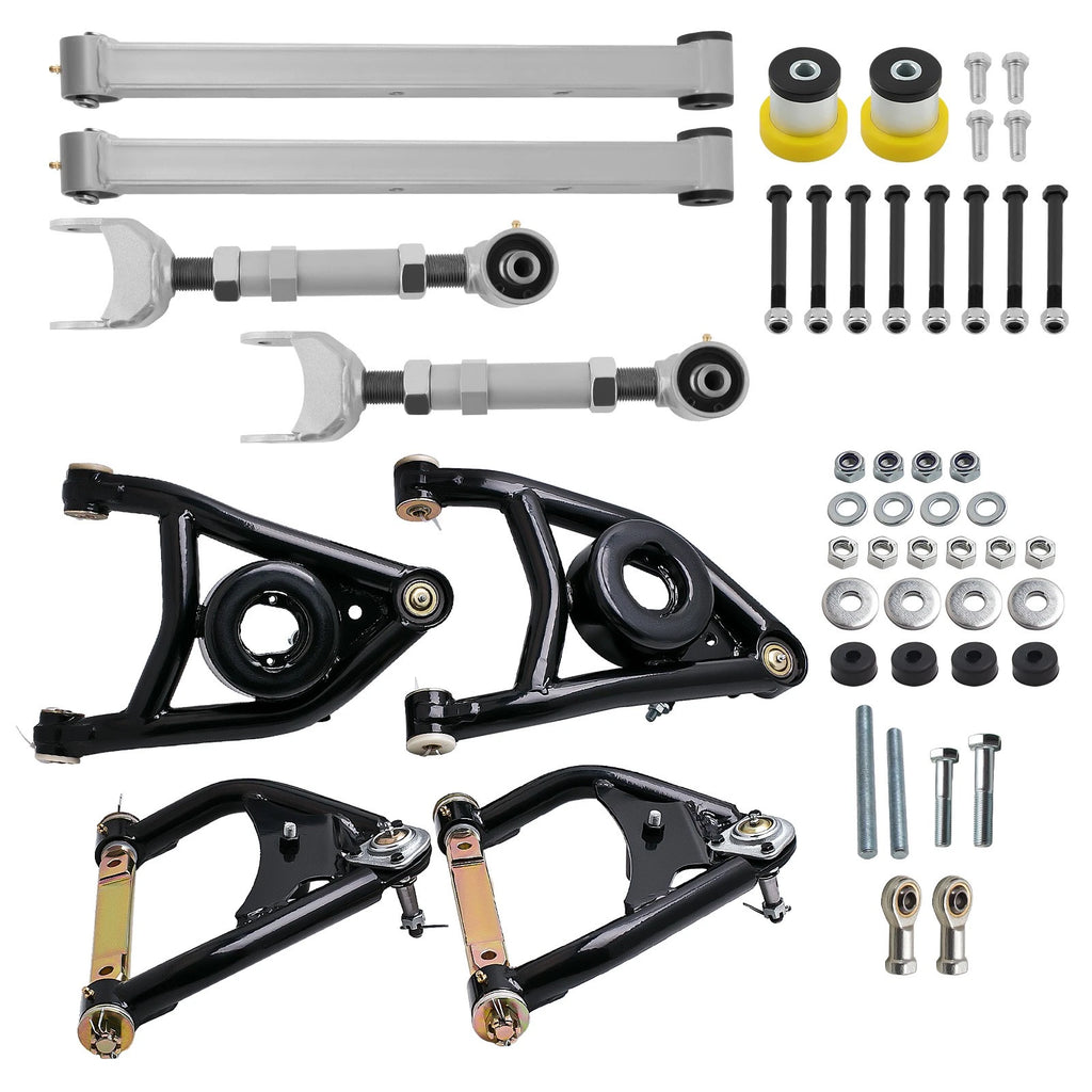 4-Link Control Arms Kit for Pontiac GTO LeMans (1967–1972) Tubular A Arms