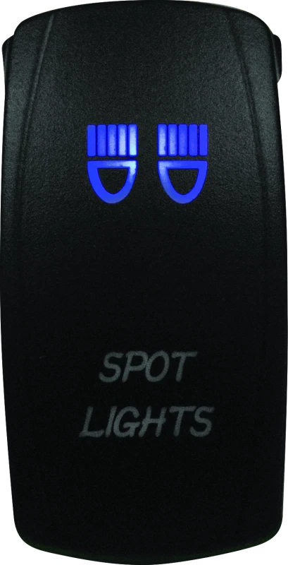 Lighted Switch for DragonFire Racing Spot Light (On/Off, Blue)