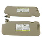 Set of 2 Beige Sun Visors for Nissan Murano (2009–2014) 96401-1AA1B