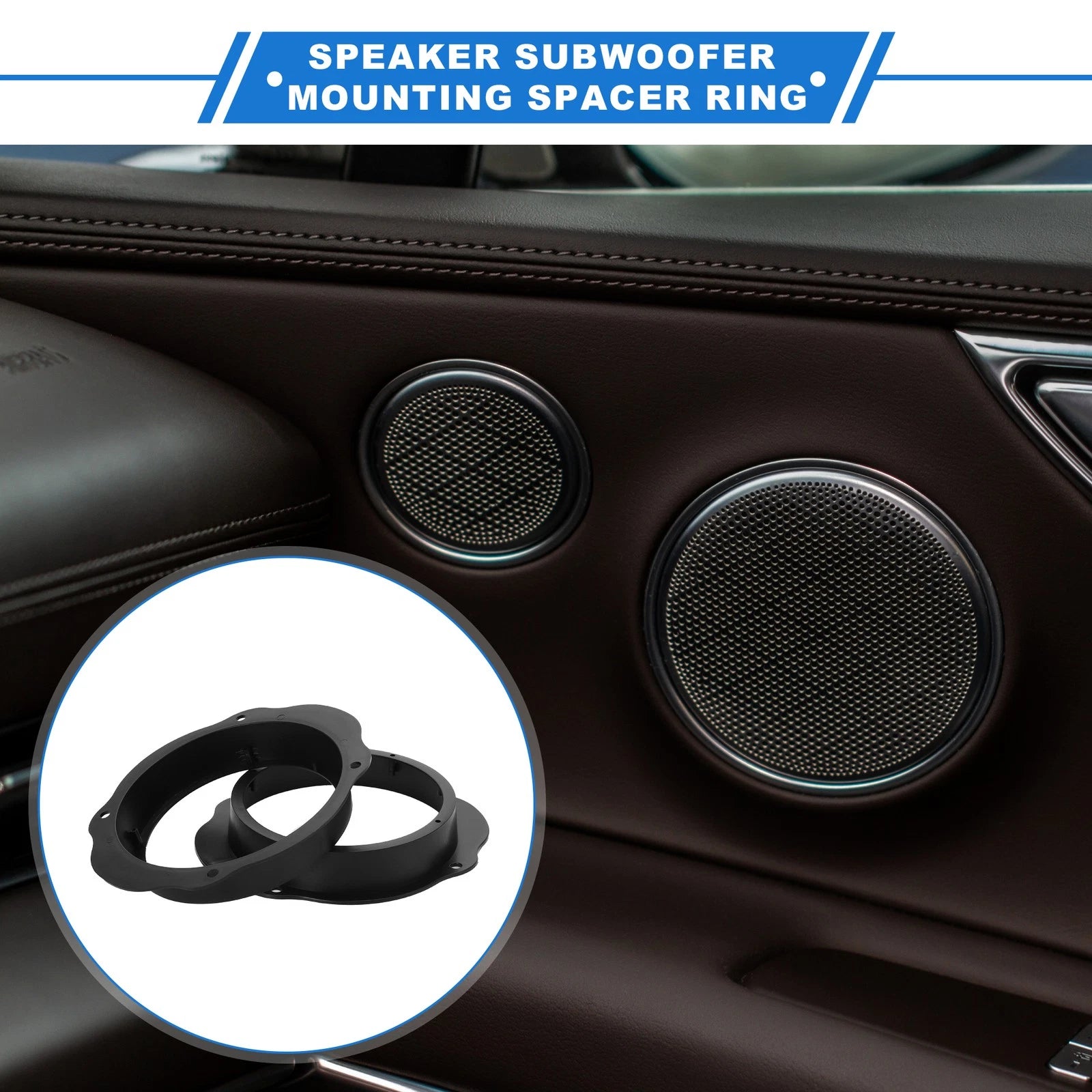 2X Speaker Spacer Ring for Ford C-Max (6.5'' Tweeter)