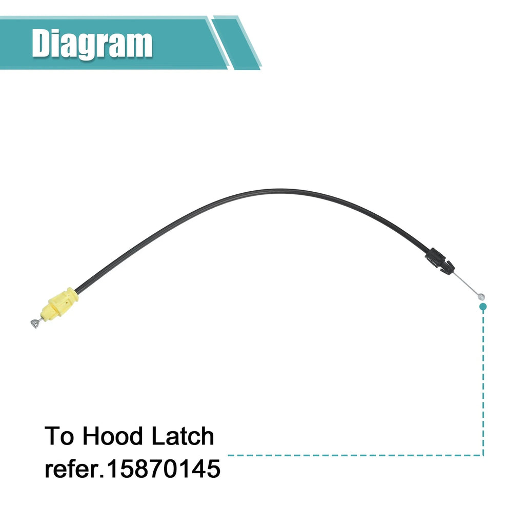 Front Side Door Locking Cable for Chevrolet Silverado 2500 HD (No. 25880301)