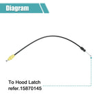 Front Side Door Locking Cable for Chevrolet Silverado 2500 HD (No. 25880301)