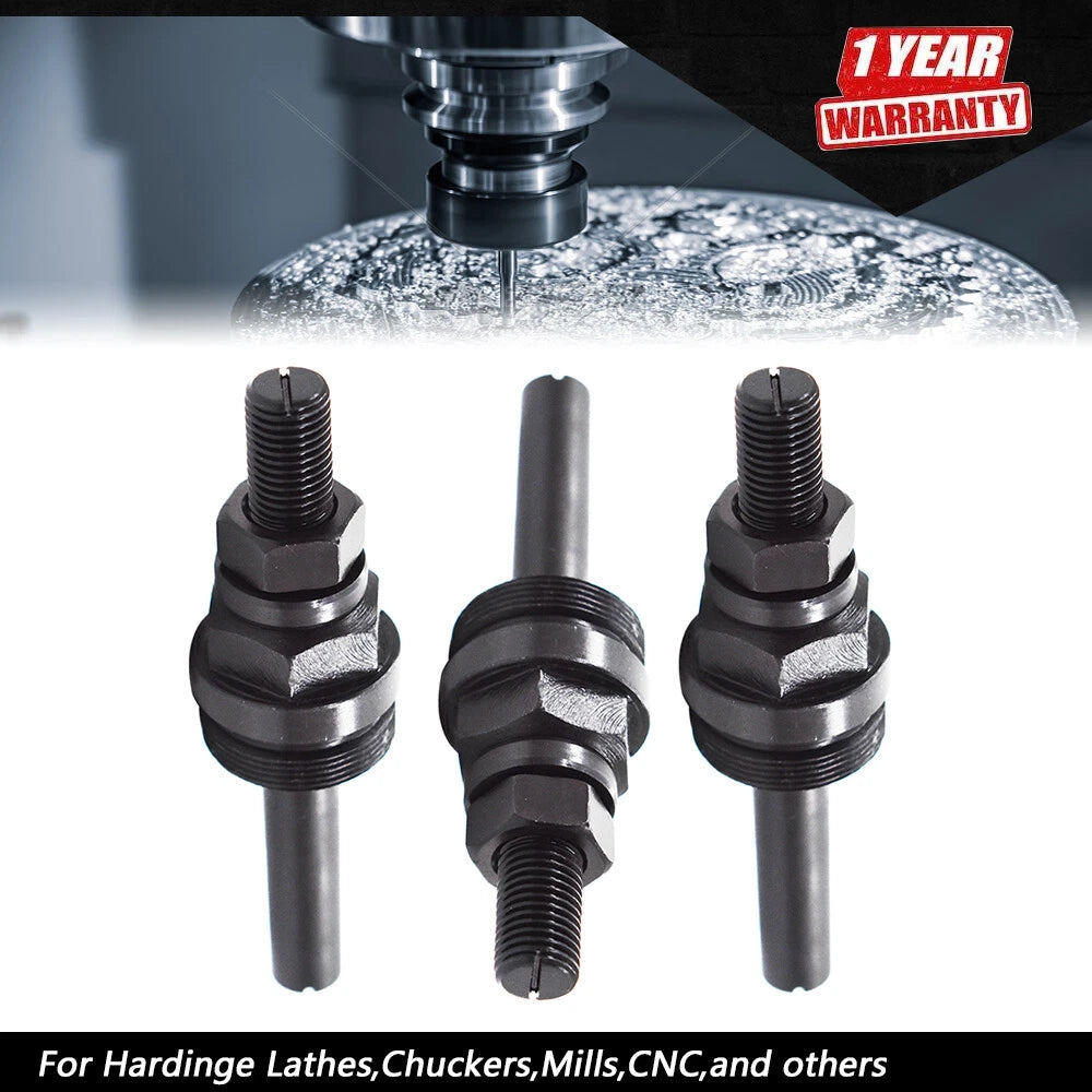 3X Adjustable Threaded 5C Stop Collet for Lathes