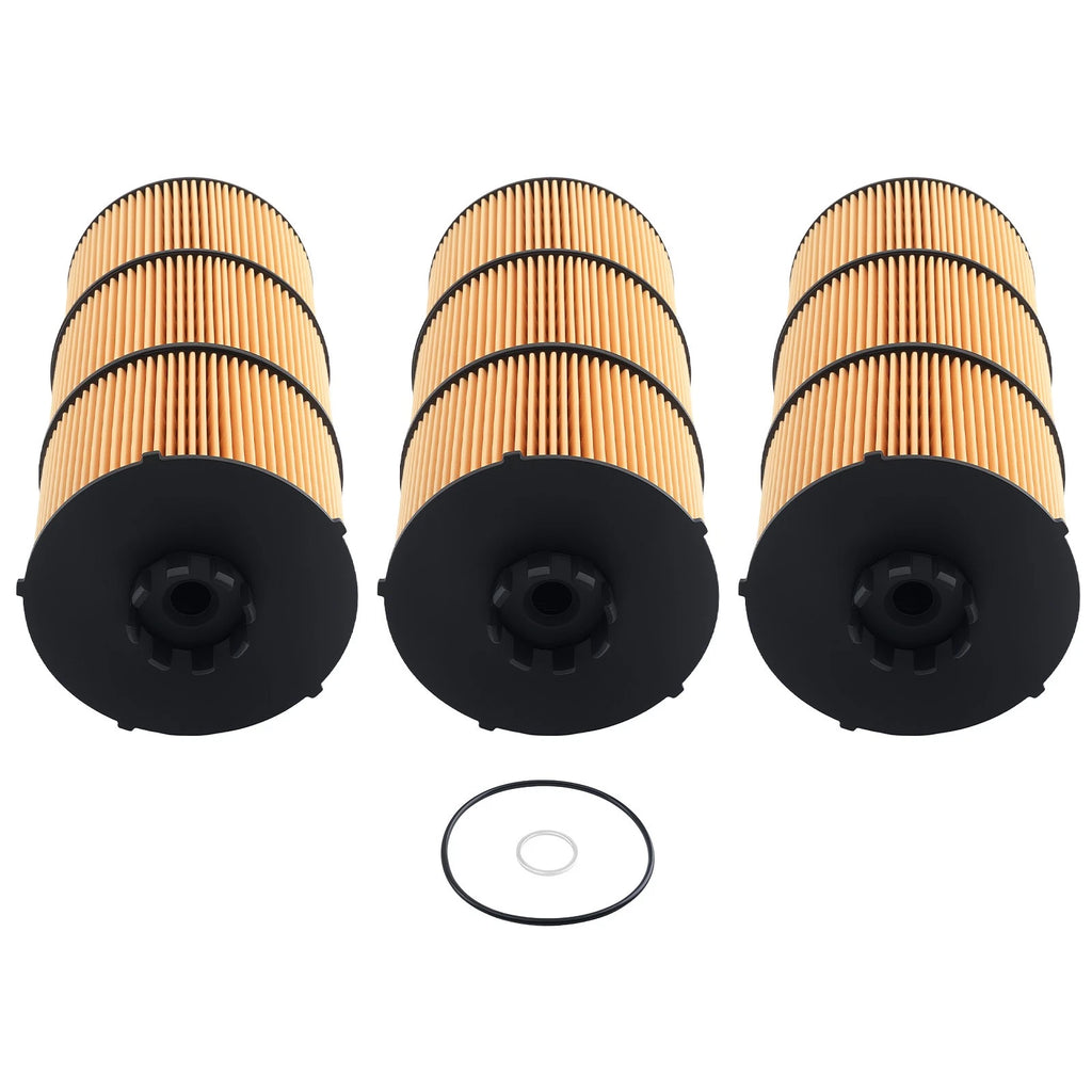 Set of 3 Oil Filters for Freightliner 122SD (2020–2022)
