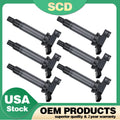 6X Ignition Coils & 6X Spark Plugs for Lexus Toyota Highlander (1998–2006) UF267
