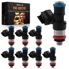 8x Fuel Injectors for Chevrolet Camaro SS, Corvette, Pontiac G8 (2009–2015) 12576341