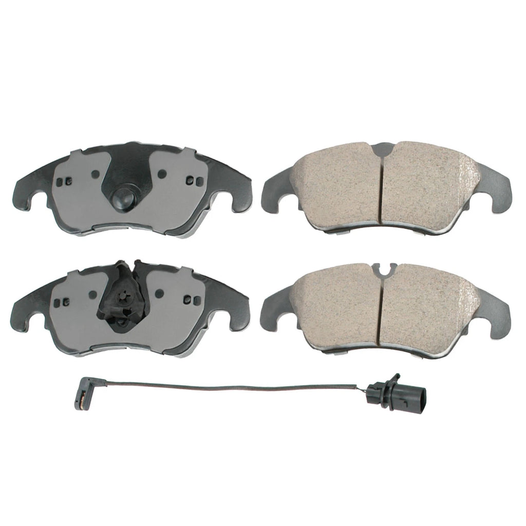 Front Brake Kit 320mm Disc Rotors & Akebono Ceramic Pads for Audi A4 A5 A6 Q5 (2008–2020)