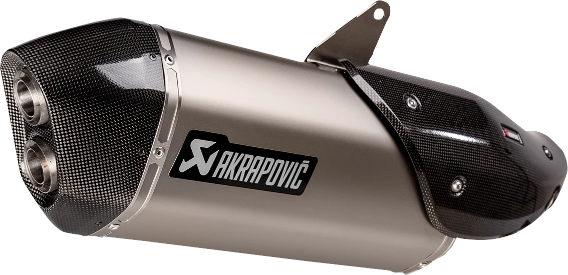 Akrapovic Slip-On Line Muffler for S-HD12 (2012–2023) - Titanium S-HD12SO1-HAFT