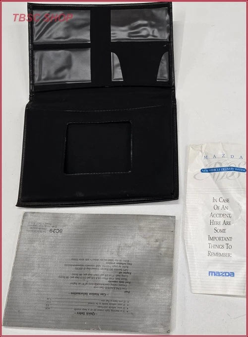 Owners Manual Collection for Mazda B Series (1992)