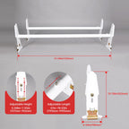 Adjustable Van Roof Ladder Rack for Chevy Ford GMC Express (47'' - 77")