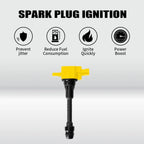 Ignition Coil for Nissan Sentra Almera 2002–2006 (1.8L UF351 C1397)