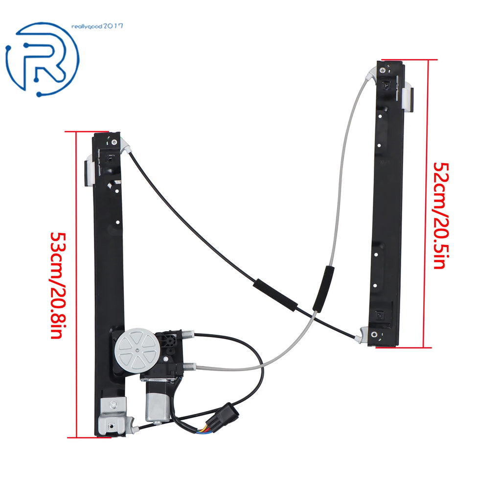 Power Window Regulator with Motor for Jaguar XF (2009-2015) Front Right