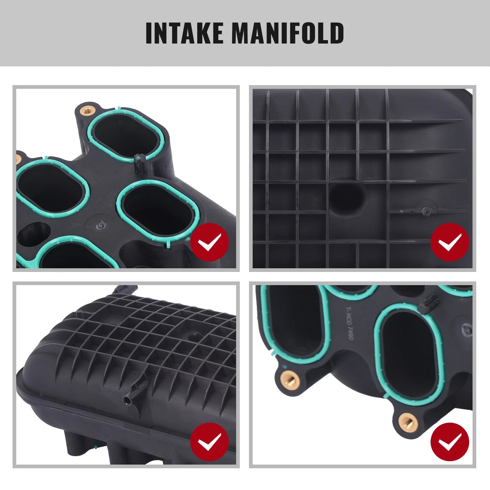 Lower Intake Manifold for Ford F-250 F-350 F-450 F-550 Super Duty (2002–2007)