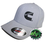 Cummins Summer Mesh Hat for Cummings (Fitted, Gray, Moisture Wicking)