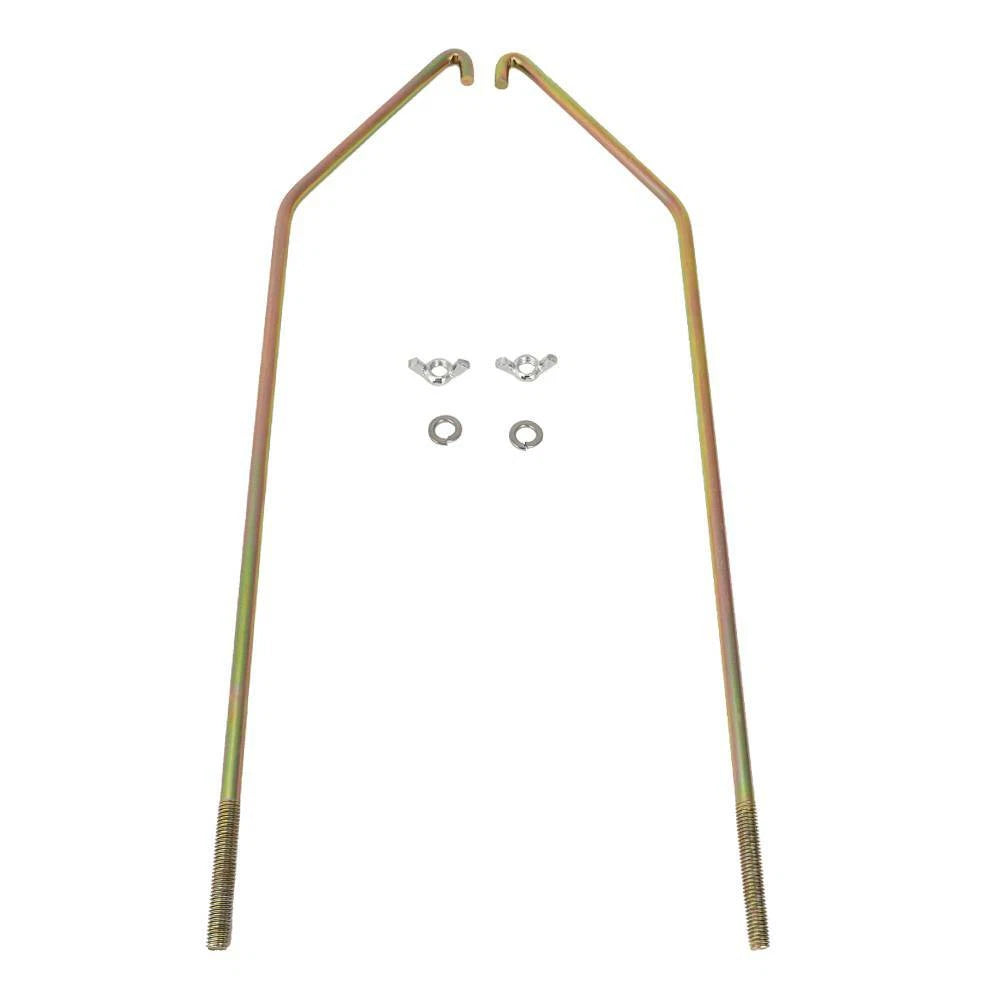 Propane Tank Hold Down Brackets Kit for Coleman Fleetwood Pop Up Camper (20LB)