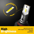 AUXITO LED Headlight Bulbs for Multiple Vehicles (9005 H11 H7 H4 H1)