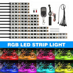 RGB LED Strip Lights for Motorcycle (Bluetooth Control)