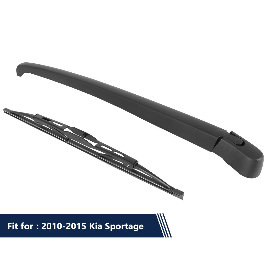 Set of 2 Rear Windshield Wiper Blade Arms for Kia Sportage (2010–2015)