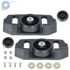 Set of 2 Rolling Skid Shoes for Snow Throwers (2 & 3 Stage)